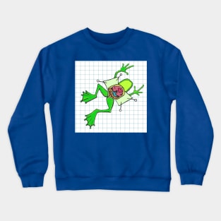 Frog dissection Crewneck Sweatshirt